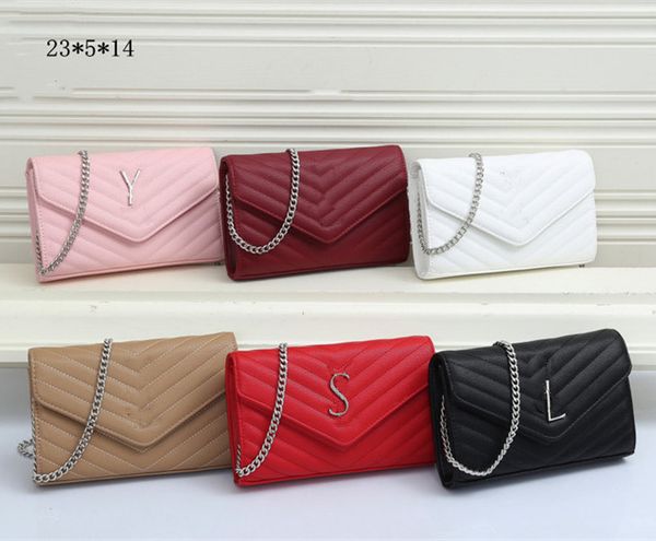 evening bags luxury designer crossbody bag leather women fashion medium handbags women gold silver chain shoulder bagsmulti pochette, Red;black
evening bags luxury designer crossbody bag leather women fashion medium handbags women gold silver chain shoulder bagsmulti pochette, Red;black