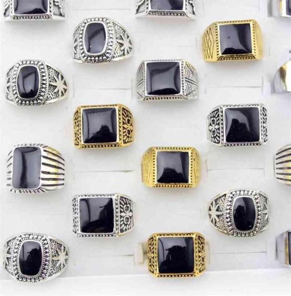 rings for men mix style mix size 20 pieceslot whole black stone fine ring jewelry 2109242598719, Slivery;golden
rings for men mix style mix size 20 pieceslot whole black stone fine ring jewelry 2109242598719, Slivery;golden
