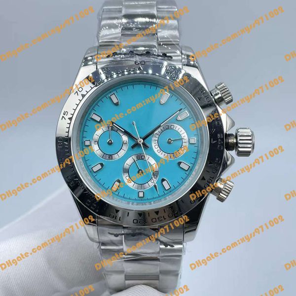 2023 new selling watches 116520 cal.2813 movement 40mm sky blue luminous dial 116520 no chronograph mechanical automatic mens watch wristwat, Slivery;brown
2023 new selling watches 116520 cal.2813 movement 40mm sky blue luminous dial 116520 no chronograph mechanical automatic mens watch wristwat, Slivery;brown