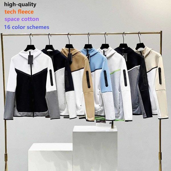 sports brand sportswear mens tech fleece jacket nk designer jacket men women hoodie space cotton zipper jackets fashion sweatshirt, Black;brown
sports brand sportswear mens tech fleece jacket nk designer jacket men women hoodie space cotton zipper jackets fashion sweatshirt, Black;brown