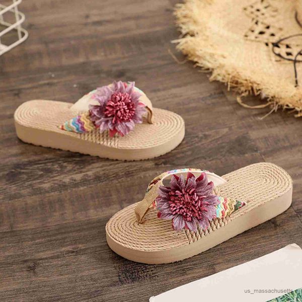 slipper fashion kids girls summer casual slides comfortable flax slippers flowers flip flops platform sandals ladies indoor shoes r230815, Black;grey
slipper fashion kids girls summer casual slides comfortable flax slippers flowers flip flops platform sandals ladies indoor shoes r230815, Black;grey