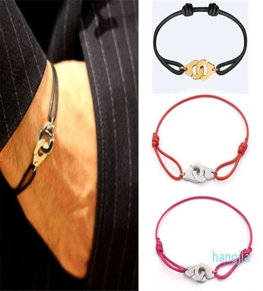france famous jewelry bracelet for women fashion jewelry 925 sterling silver rope handcuff bracelet menottes5692530, Black
france famous jewelry bracelet for women fashion jewelry 925 sterling silver rope handcuff bracelet menottes5692530, Black
