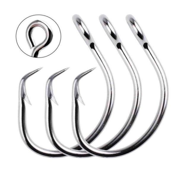 50pcs stainless steel fishing hook 110160 barbed explosion hooks jigbait circle lure hook sea saltwater fish hook pesca2589540
50pcs stainless steel fishing hook 110160 barbed explosion hooks jigbait circle lure hook sea saltwater fish hook pesca2589540