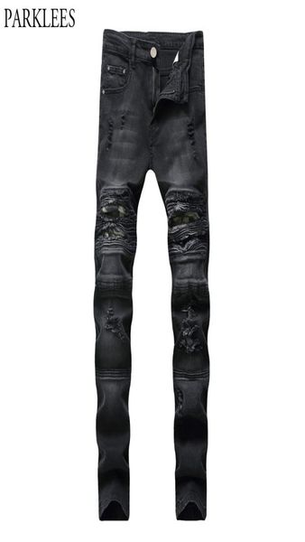 black skinny ripped biker jeans men 2020 casual wash cotton slim fit hole destroyed jeans pants mens hip hop damage homme6086750, Blue
black skinny ripped biker jeans men 2020 casual wash cotton slim fit hole destroyed jeans pants mens hip hop damage homme6086750, Blue