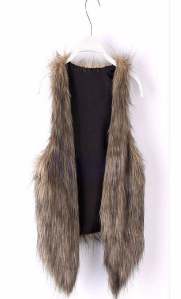 wholewoman vintage trend celeb faux fur waistcoat vest jacket shawl coat sxl1466137, Black;white
wholewoman vintage trend celeb faux fur waistcoat vest jacket shawl coat sxl1466137, Black;white
