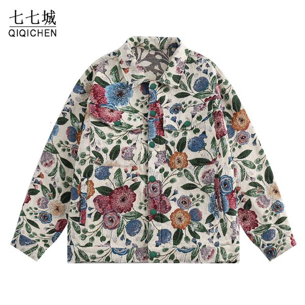 men s jackets vintage oversize jacket men embroidered full print floral varsity high street casual loose coat streetwear autumn 230814, Black;brown
men s jackets vintage oversize jacket men embroidered full print floral varsity high street casual loose coat streetwear autumn 230814, Black;brown