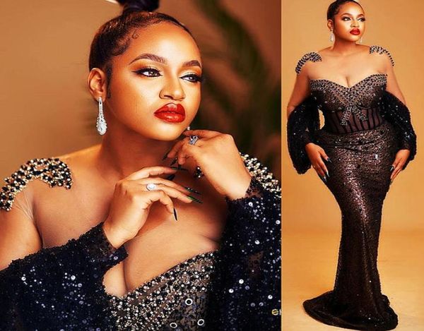 2021 plus size arabic aso ebi black mermaid sparkly prom dresses beaded sheer neck evening formal party second reception brid1663481
2021 plus size arabic aso ebi black mermaid sparkly prom dresses beaded sheer neck evening formal party second reception brid1663481