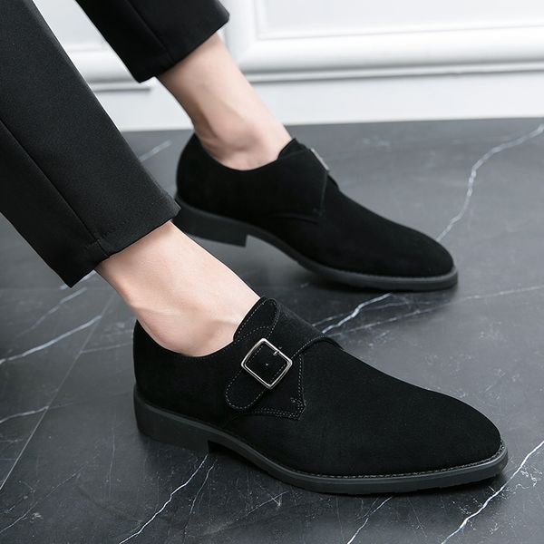 dress shoes leather men casual breathable business office for driving luxury brand slipon suede gentleman 230814, Black
dress shoes leather men casual breathable business office for driving luxury brand slipon suede gentleman 230814, Black
