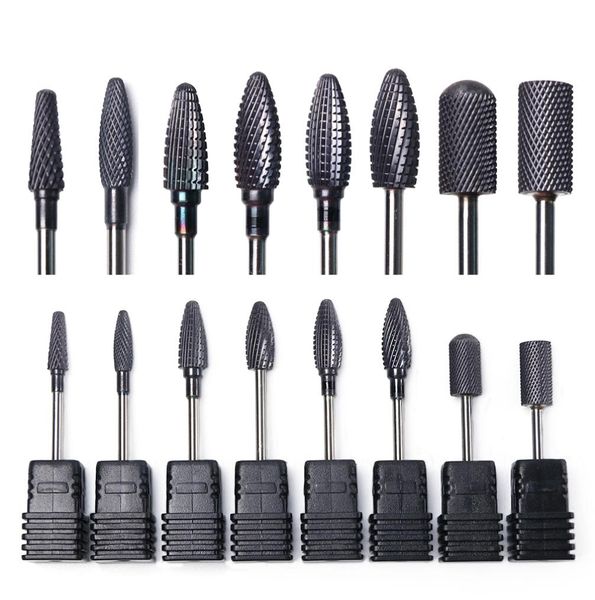 8 types black tungsten carbide nail drill bits electric milling cutters manicure machines hardware pedicure buff tools trhg01088271301
8 types black tungsten carbide nail drill bits electric milling cutters manicure machines hardware pedicure buff tools trhg01088271301