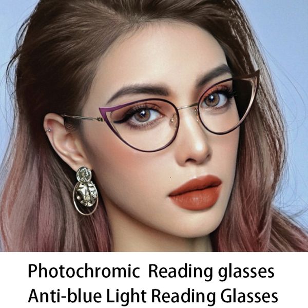 reading glasses ultralight alloy cat eye eyewear anti blue light pochromic reading glasses for woman computer presbyopic eyeglasses 9987 230
reading glasses ultralight alloy cat eye eyewear anti blue light pochromic reading glasses for woman computer presbyopic eyeglasses 9987 230