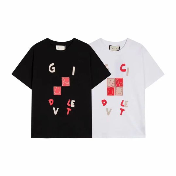 2023 new men's fashion clothing summer casual fashion designer printed street short sleeve net red the same couple's edition model, White;black
2023 new men's fashion clothing summer casual fashion designer printed street short sleeve net red the same couple's edition model, White;black