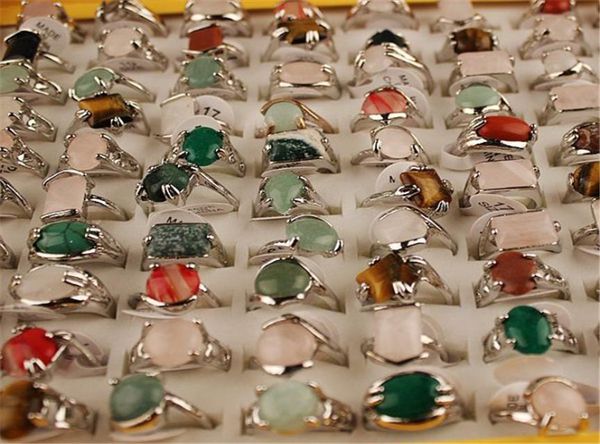 whole 25 pieceslot luxury natural stone ring colorful fashion jewelry for women men wedding rings party gift mixed style6987148, Golden;silver
whole 25 pieceslot luxury natural stone ring colorful fashion jewelry for women men wedding rings party gift mixed style6987148, Golden;silver