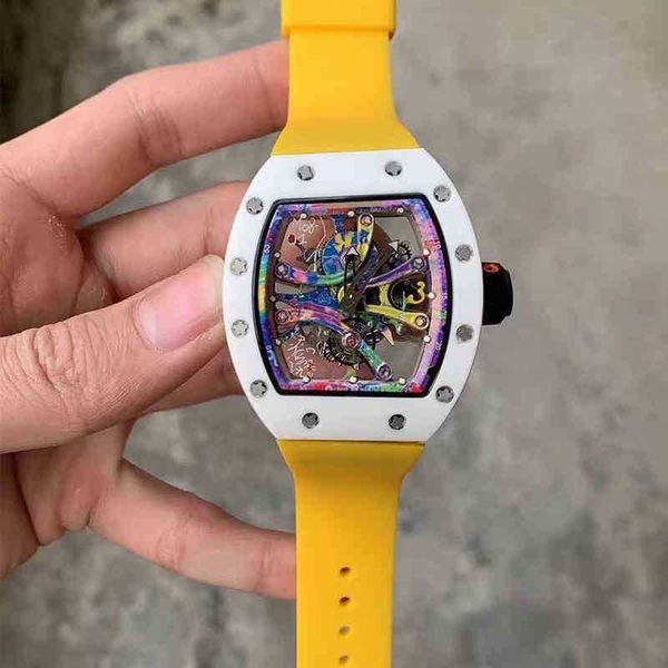 multi-function superclone richa milles business leisure men's automatic mechanical watch graffiti hollowed out atmosphere sports fashio
multi-function superclone richa milles business leisure men's automatic mechanical watch graffiti hollowed out atmosphere sports fashio