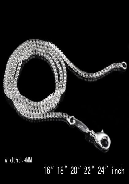 silver plated box chain necklaces 14mm 16 inch24 inch bright silver color fine chains 20pcslot6154562
silver plated box chain necklaces 14mm 16 inch24 inch bright silver color fine chains 20pcslot6154562