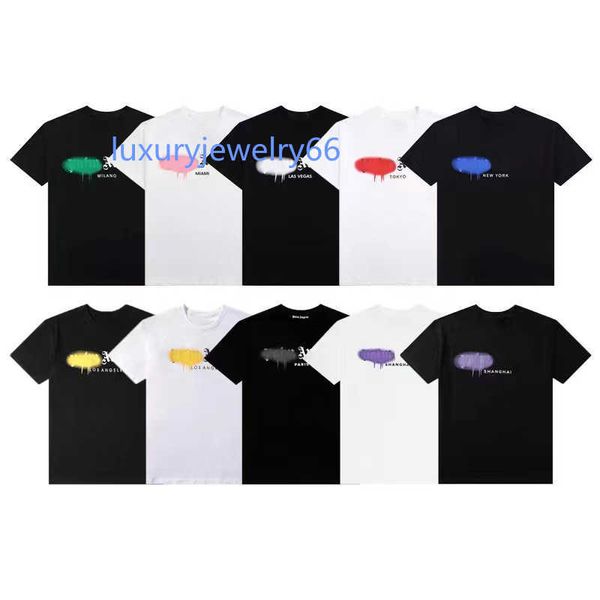 summer designer luxurys trends brand palm men's t-shirts angels citys letter printed loose tee man casual street shirt sprayed cotton, White;black
summer designer luxurys trends brand palm men's t-shirts angels citys letter printed loose tee man casual street shirt sprayed cotton, White;black