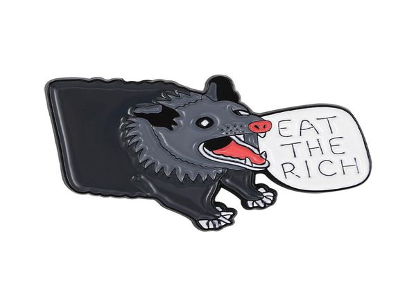 possum enamel pins custom eat the rich brooches lapel badges animal fun quotes jewelry creative gift for kids friends5769548, Blue
possum enamel pins custom eat the rich brooches lapel badges animal fun quotes jewelry creative gift for kids friends5769548, Blue