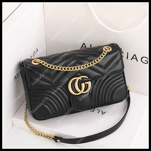 classical fashion designer womens messenger shoulders bags wallet classic black leather large capacity gold chain bag handbag coin purse tot
classical fashion designer womens messenger shoulders bags wallet classic black leather large capacity gold chain bag handbag coin purse tot