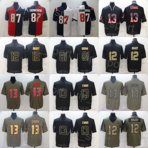 mens 13 mike evans football jersey 12 tom brady 87 rob gronkowski uniform olive salute to service camo army green for sport fans vapor untou, Black;red
mens 13 mike evans football jersey 12 tom brady 87 rob gronkowski uniform olive salute to service camo army green for sport fans vapor untou, Black;red