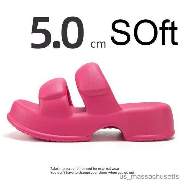 slipper 2023 pink summer women' slide sandals slipper 5cm thick platform for outdoor indoor non-slip soft home slippers r230815, Black;grey
slipper 2023 pink summer women' slide sandals slipper 5cm thick platform for outdoor indoor non-slip soft home slippers r230815, Black;grey