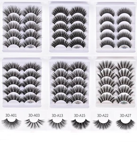new 5 pairs soft fake 3d mink hair false eyelashes handmade wispy fluffy long faux mink lashes natural eye makeup tools2280503
new 5 pairs soft fake 3d mink hair false eyelashes handmade wispy fluffy long faux mink lashes natural eye makeup tools2280503