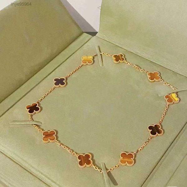 10 necklace fashion clover necklace charm 18k rose gold silver plated pendant for women girl valentine's engagement designer jewelry
10 necklace fashion clover necklace charm 18k rose gold silver plated pendant for women girl valentine's engagement designer jewelry