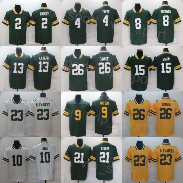 mans football 2 mason crosby jersey team 15 bart starr 9 christian watson 10 love 20 kevin king 21 eric stokes 23 jaire alexander 26 darnell, Black;red
mans football 2 mason crosby jersey team 15 bart starr 9 christian watson 10 love 20 kevin king 21 eric stokes 23 jaire alexander 26 darnell, Black;red