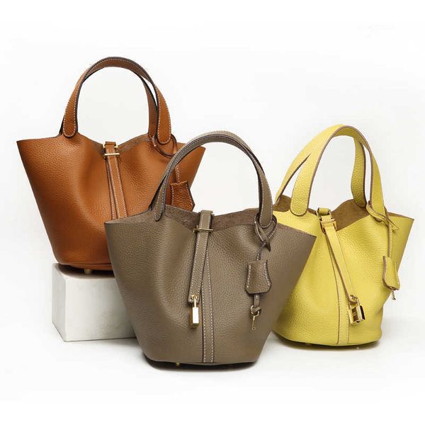 authentic totes picotin women's luxury bags bag new 2023 head layer cowhide bucket fashion handbag small leather h home vegetable baske
authentic totes picotin women's luxury bags bag new 2023 head layer cowhide bucket fashion handbag small leather h home vegetable baske