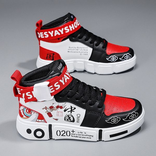 sneakers autumn children brand shoes boy high leather kids casual comfortable teenager sport boys kid 230814, Black;red
sneakers autumn children brand shoes boy high leather kids casual comfortable teenager sport boys kid 230814, Black;red
