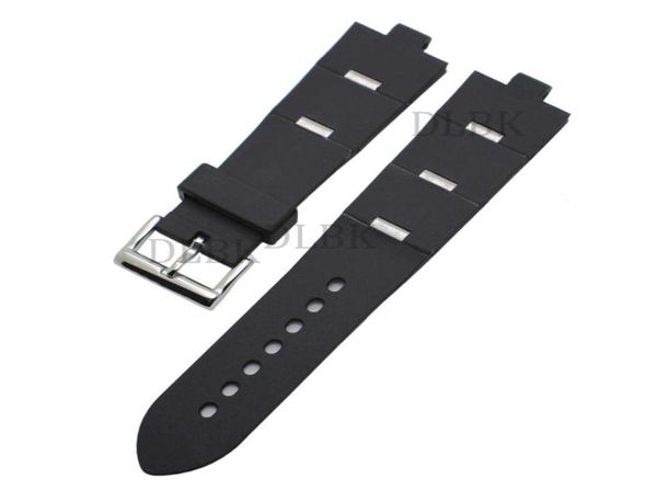 watchband 22mm 24mm men women watch band black diving silicone rubber strap stainless steel silver pin buckle for diagono9849200, Black;brown
watchband 22mm 24mm men women watch band black diving silicone rubber strap stainless steel silver pin buckle for diagono9849200, Black;brown