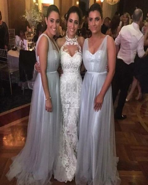 custom made new design bridesmaid dresses long ice blue tulle sequins 2019 prom gowns wedding guest evening dress plus size 6943330, White;pink
custom made new design bridesmaid dresses long ice blue tulle sequins 2019 prom gowns wedding guest evening dress plus size 6943330, White;pink