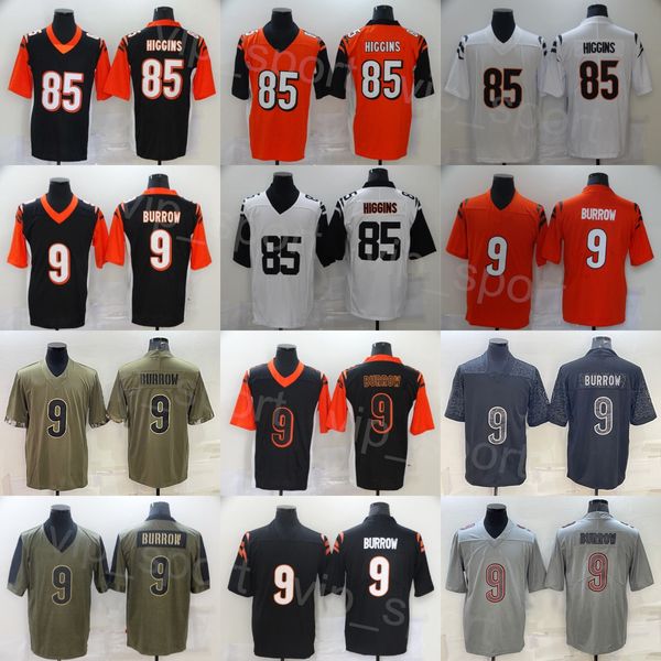 mans 85 tee higgins football jersey 9 joe burrow uniform all stitching black white orange team vapor color rush salute to service turn back, Black;red
mans 85 tee higgins football jersey 9 joe burrow uniform all stitching black white orange team vapor color rush salute to service turn back, Black;red