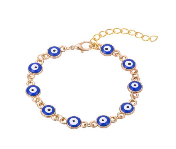 gold plated evil eye link chain bracelet for women red blue beads bracelets turkish lucky jewelry accessories8281228, Black
gold plated evil eye link chain bracelet for women red blue beads bracelets turkish lucky jewelry accessories8281228, Black
