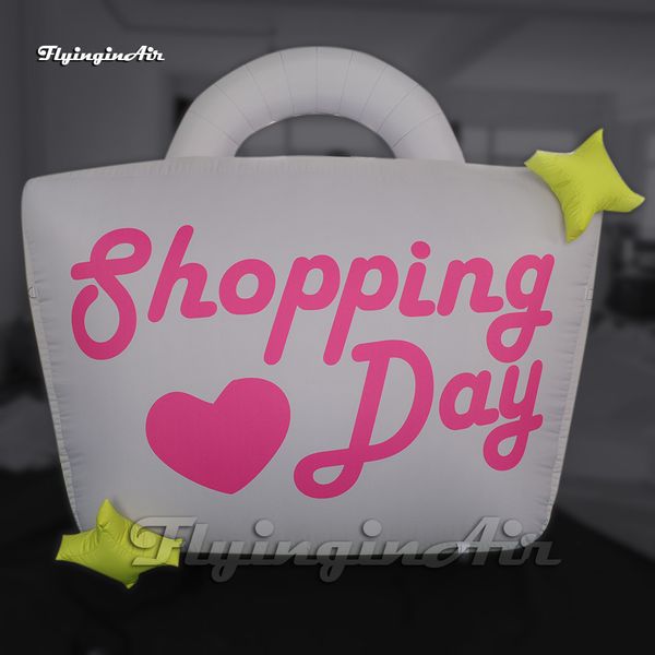 Image of Fantastic Simulation Large Advertising Inflatable Handbag Model Air Blow Up Shopping Bag Balloon For Event