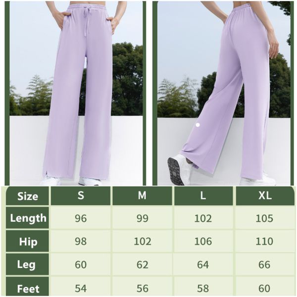 

ll-005 womens pants yoga outfits flared trousers elastic high waist loose excerise sport gym fit belly bell-bottomed long pant quick-dry dra