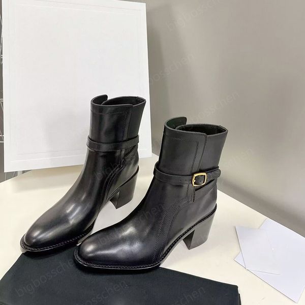 6.5cm chunky ankle boots leather fashion high-heeled booties for girls women designer boots dress office shoes, Black
6.5cm chunky ankle boots leather fashion high-heeled booties for girls women designer boots dress office shoes, Black
