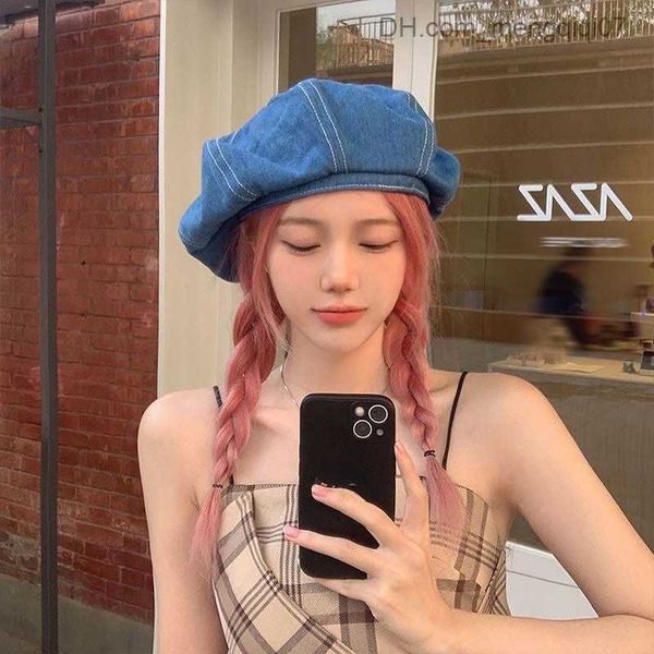caps hats korean version large edition cloud hat fully matched with denim blue beret in spring and autumn fashionable solid color painter ha, Yellow
caps hats korean version large edition cloud hat fully matched with denim blue beret in spring and autumn fashionable solid color painter ha, Yellow