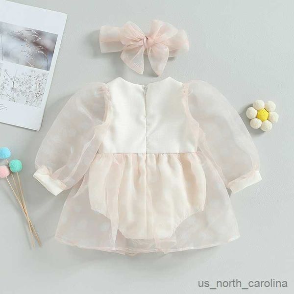 girl's dresses newborn infant girl rompers dress dot print patchwork long sleeve jumpsuits newborn clothes baby bodysuits with headband, Red;yellow
girl's dresses newborn infant girl rompers dress dot print patchwork long sleeve jumpsuits newborn clothes baby bodysuits with headband, Red;yellow