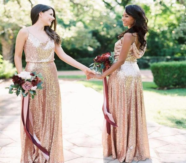 sequins rose gold bridesmaids dresses 2019 spaghetti straps floor length formal evening prom gowns robes de demoiselle d037667984, White;pink
sequins rose gold bridesmaids dresses 2019 spaghetti straps floor length formal evening prom gowns robes de demoiselle d037667984, White;pink