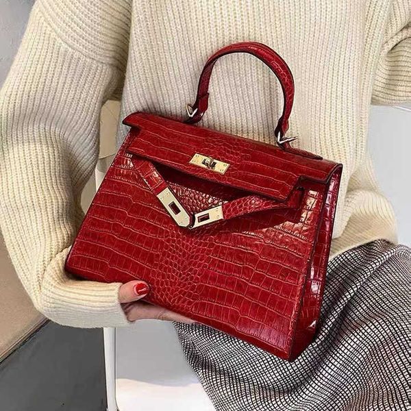 designer kelys bags genuine leather women's bag textured calf exquisite handbag crossbody shoulder crocodile pattern second-generation
designer kelys bags genuine leather women's bag textured calf exquisite handbag crossbody shoulder crocodile pattern second-generation
