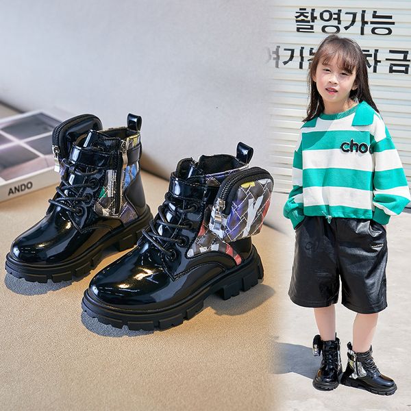 boots girls boys ankle leather with zipper lace up outdoor hiking waterproof anti slip durable combat bootie for kids 230814, Black;grey
boots girls boys ankle leather with zipper lace up outdoor hiking waterproof anti slip durable combat bootie for kids 230814, Black;grey