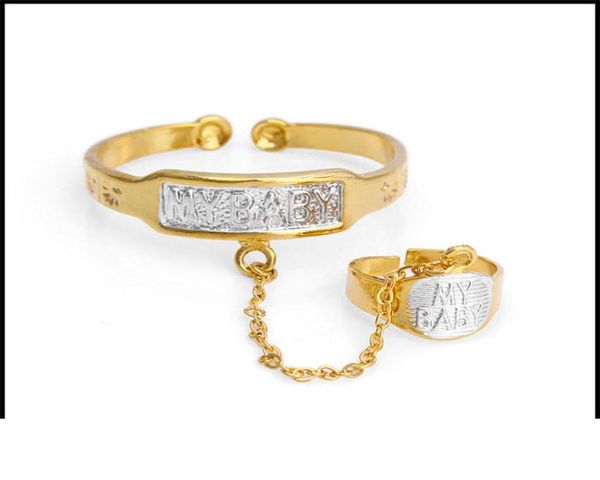 new twotone baby bangles with ring real yellow fine gold gf antiallergy letter silvery my baby kids daughter son cute2402412, Black
new twotone baby bangles with ring real yellow fine gold gf antiallergy letter silvery my baby kids daughter son cute2402412, Black