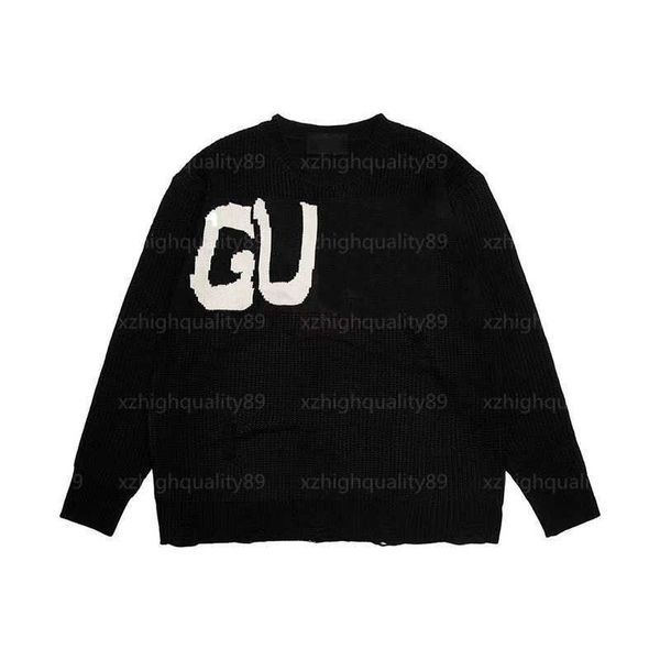 fall knitted sweaters womens designer sweater knitwear fashion hole design letter embroidery long sleeve crew neck pullover knit sweaters de, White;black
fall knitted sweaters womens designer sweater knitwear fashion hole design letter embroidery long sleeve crew neck pullover knit sweaters de, White;black