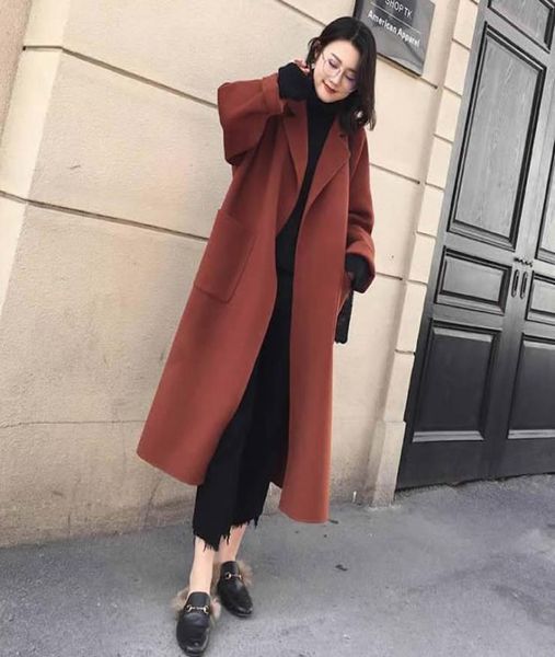 2020 autumn winter new women039s casual wool blend trench coat oversize solid cashmere coats cardigan long coat with belt sxxl3593766, Black
2020 autumn winter new women039s casual wool blend trench coat oversize solid cashmere coats cardigan long coat with belt sxxl3593766, Black