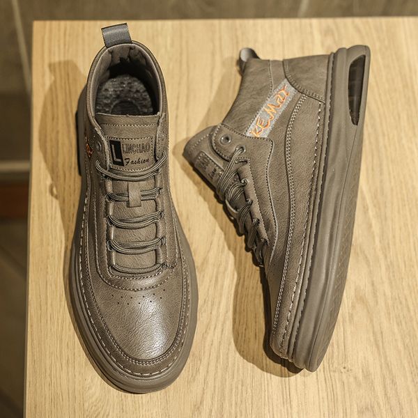 dress shoes european american men's high fashion oxford shoe casual thick soled hiking delivery 230814, Black
dress shoes european american men's high fashion oxford shoe casual thick soled hiking delivery 230814, Black