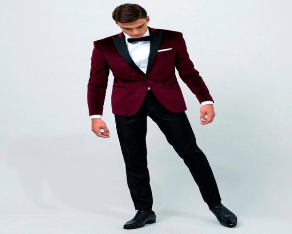 airtailors vintage velvet wine red peak lapel tuxedowedding suit for men groom wear custom make jacketpantbow5184652, Black;gray
airtailors vintage velvet wine red peak lapel tuxedowedding suit for men groom wear custom make jacketpantbow5184652, Black;gray