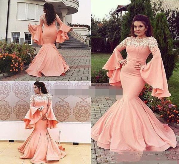 elegant arabic style mermaid prom dresses with long poet sleeves sheer neck lace appliques zipper back floor length dubai evening 3550835, Black;red
elegant arabic style mermaid prom dresses with long poet sleeves sheer neck lace appliques zipper back floor length dubai evening 3550835, Black;red