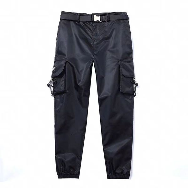 men's pants designer recycled nylon couple fashion autumn winter luxury cargo pants 2023, Black
men's pants designer recycled nylon couple fashion autumn winter luxury cargo pants 2023, Black