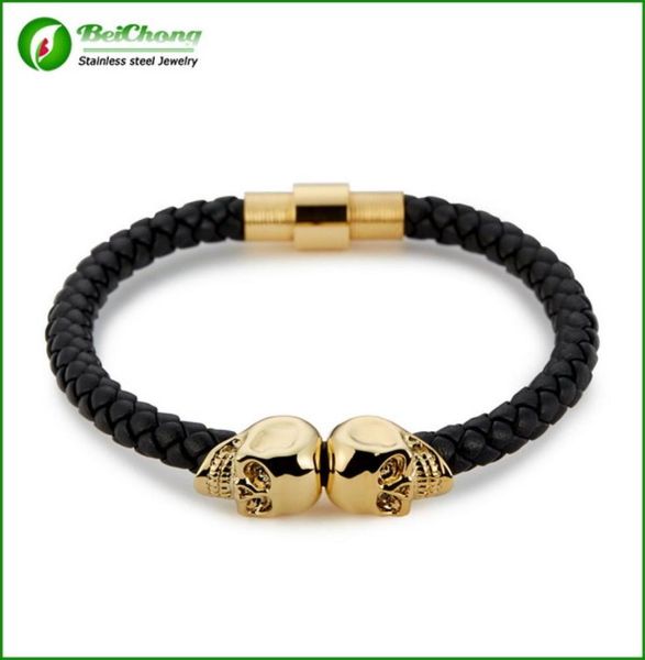 bc jewelry fashion vintage design northskull genuine leather twin skull bracelets bangles for man women jewelry gift bc1863986716, Black
bc jewelry fashion vintage design northskull genuine leather twin skull bracelets bangles for man women jewelry gift bc1863986716, Black