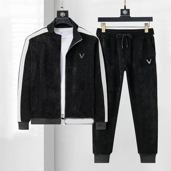 mens designers tracksuits velvet casual sportswear jogger sportswear casual sweatershirts sweatpants streetwear pullover sports suits-c00, Gray
mens designers tracksuits velvet casual sportswear jogger sportswear casual sweatershirts sweatpants streetwear pullover sports suits-c00, Gray