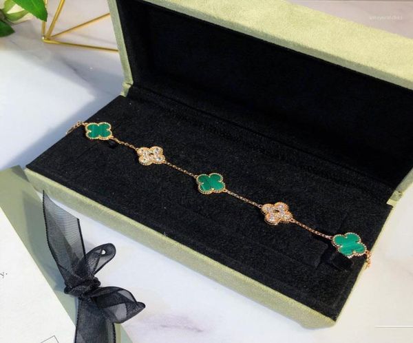 bracelet clover bracelet jewelry five flowers 925 sterling silver women wedding jewelry19823763, Golden;silver
bracelet clover bracelet jewelry five flowers 925 sterling silver women wedding jewelry19823763, Golden;silver